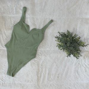 H&M one piece. High cut leg